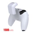 thumbnail image 3 of Techinal 1500mAh Wireless Handle Battery Pack Handle Endurance Rechargeable Battery Handle External Back Clip Battery For PS5, 3 of 9