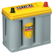 OPTIMA YellowTop AGM Spiralcell Dual Purpose Battery, Group Size 51R, 12 Volt 450 CCA