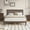 Espresso, variant on Telino Queen Bed Frame, Queen Wood Platforms Bed Frame with Wooden Slats Support, No Box Spring Needed, Pine