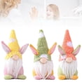 thumbnail image 3 of Pascua, Muñeco De Pascua, Conejo Sin Rostro, Adornos De Conejito, Bonitos Suministros De Decoración Suave Para El Hogar Para La Oficina De Bodas Advancent HA040803-01, 3 of 6