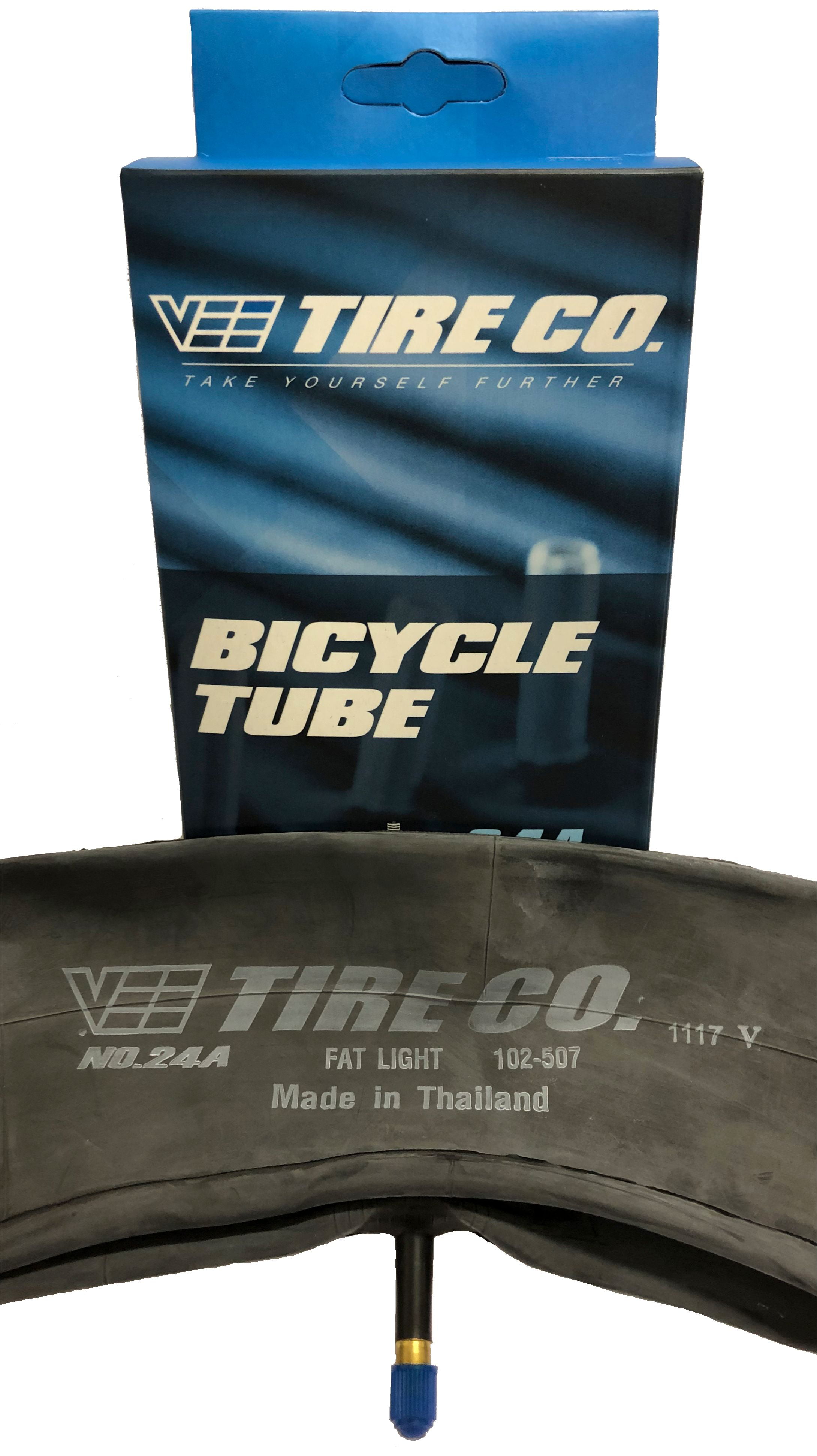 Inner Tube 24 x 4-4 1/4 Bike Bicycle Tube Car Valve Fat Tire 