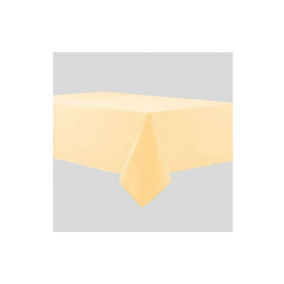 Nappe 63"x120 Pouces Tissu 7.1-oz. Polyester Filé "Tradition" Couleur Clair2/pack