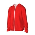 thumbnail image 2 of Easygdp Red Lightweight Long Sleeve Sun Shirt Sports long-Sleeved Sun Protective Clothing, Quick Drying Breathable - Small, 2 of 9