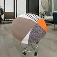 thumbnail image 3 of Housse de Tabouret Ronde Extensible, Lavable pour Bar Pub, Salle à Manger, 3 of 8