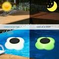 thumbnail image 5 of Fufafayo under $5 Swimming Pool Float Lamp, Solar Powered LED Floating Light, Color Changing Pool Decor for Outdoor Water Features, Remote Controlled with Multiple Lighting Modes, 5 of 9