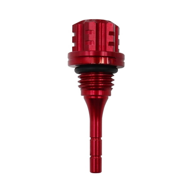 CNC Aleación De Aluminio Modificada Hexagonal Dipstick Motocicleta Decoración Adecuada Para GY6 Jinzhan BWS Guangyang 125CC huangjie unisex
