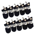 thumbnail image 1 of 10 pares de calcetines de pantorrilla para mujer, calcetines de bota, calcetines de algodón transpirables, calcetines térmicos 18cmx10cm, 1 of 9