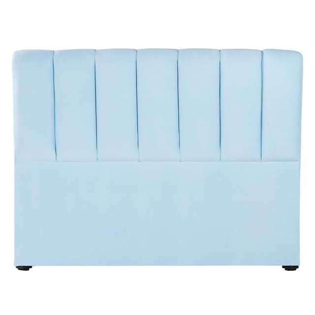 Cabecera Queen Size Trinity Kami Azul Cielo