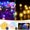 thumbnail image 1 of onlyliua Liquidación Guirnalda de Luces Led para Exteriores y Energía Solar, 50 Luces Led para Fiestas Navideñas, 7 M, 1 of 3