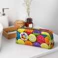 thumbnail image 6 of Goofa Brightly Colored Cupcakes Pattern Leather Pencil Case, Pencil Pouch, Pencil Bag, Pen Case, Pen Pouch, Pen Bag, Pencil Pouches, Pencil Bags,College Pencil Case, 6 of 7