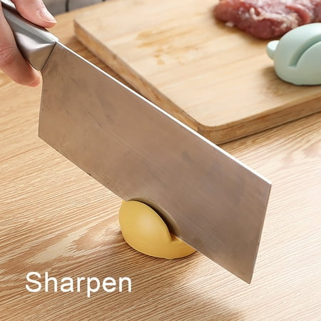 

Cartoon Knife Sharpener Kitchen Manual Fast Grinding Scissors
