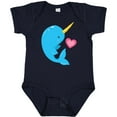 thumbnail image 3 of Inktastic Cute Narwhal Boys Baby Bodysuit, 3 of 5