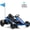 Blue, variant on Joyracer 24V 14Ah Kids Electric Go Kart, 400W Ride on Toys with Remote Control, 3 Speeds Up to 10 MPH, Drift Go Kart for Ages 6+, Music, Bluetooth, Lights, Metal Frame, Pink