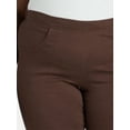 thumbnail image 4 of JMS Just My Size by Hanes Women's Plus Size 2 Pocket Pull On Pants, Single and 2 Pack, 4 of 5
