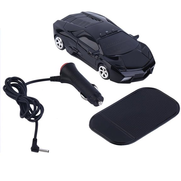 Hot Car Speed Radar 360掳Protection Detector Laser Detection Voice Alert Black