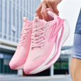 thumbnail image 2 of Bolognifi Sneakers Men's Shoes Training Running Fashion Sports Fans - PINK_8, 2 of 6