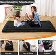 thumbnail image 2 of Kojooin Colchón de Piso, Colchón Plegable, Colchoneta para Dormir de Estilo Japonés, Colchón Enrollable para Acampar, Apartamento de Viaje, Colchón Tatami Portátil para Niños, 2 of 7