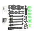 thumbnail image 2 of Kit de para Cuadricóptero Mark4 de 7 Pulgadas y 295 mm, Brazo de 5 mm, para Dron de Carreras RC y FPV Freestyle de 7 Pulgadas con Impresión Verde, 2 of 5