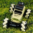 thumbnail image 4 of 1 16 Voiture Télécommandée en Alliage à Détection de Gestes, Voiture RC Contrôlée à la Main, Rotation à 360°, 4WD, Camions Monstres RC 2,4 GHz, Véhicule de Cascade avec 2 Batteries Rechargeables pour Cadeaux de Noël Enfants, 4 of 6