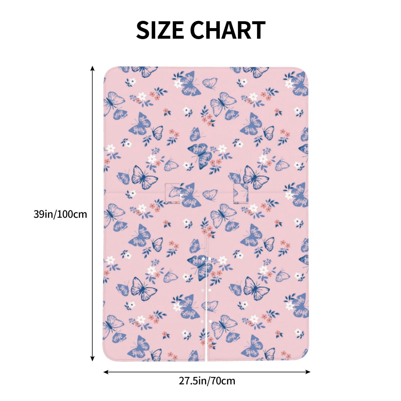 Car Seat Cover Baby - Butterfly print A Breathable Infant Car Seat Cover for Baby Carseat, Lightweight Comfort Baby Essentials Must Haves Newborn Stuff for Girl Boy