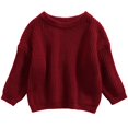 thumbnail image 1 of Tenues Chaudes Automne Hiver pour Garçons Bébé Fille Mignon Pull à Manches Longues Tricoté 3-4 Ans, 1 of 7
