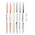 thumbnail image 3 of Chunleiiii Pen Fine Point Retractable Double Headed Highlighter Color Pen Key Line Marker Pen Candy Color Pen Office Marker Pen Hand Account Pen（10ml）, 3 of 9