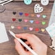 thumbnail image 4 of unbranded 100Ud Corazones De Resina Con Parte Plana Para Y Manualidades Coloridas, 4 of 8