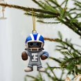thumbnail image 4 of Dsscvnef Interesting Super Wrist Style Rugby Player Acrylic Statue Keychain 2D Design A Sports Souvenir That Fans Can Collect Glass Beads Curtain Window Door String of, 4 of 6