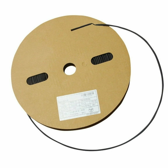 100 FT/100' Feet 1/8" 3mm Polyolefin 2:1 Heat Shrink Tubing Tube Cable UL Black