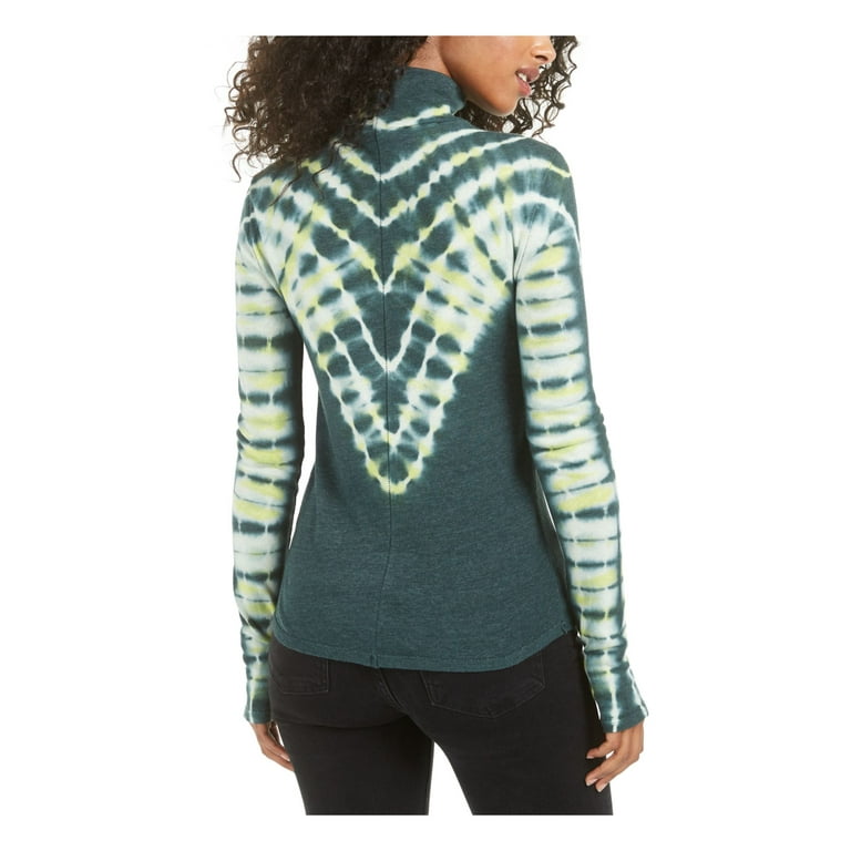 We the free shop psychedelic turtleneck top