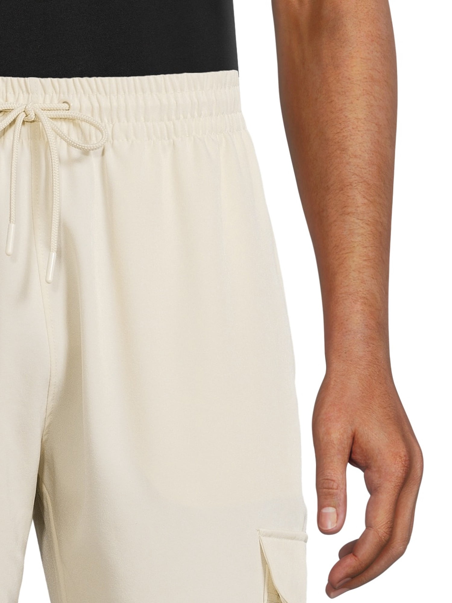 Tahari Men's Stretch Woven Cargo Joggers