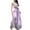 Purple, variant on Bigersell Girls Dresses Fashion Women Casual Printed Halter Sleeveless Tie-in Waist Long Dress Women's Plus Bodycon Dress Style 4230, Female Long Dresses Yellow L