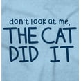 thumbnail image 2 of Dont Look At Me The Cat Did It Romper Boys or Girls Infant Baby Brisco Brands 24M, 2 of 7