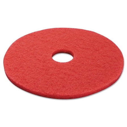 17 in. dia Standard Buffing Floor Pads - Red