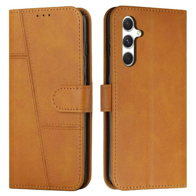 Funda Flip para FOXDOCK SamsunG Galaxy A56 5G – Carcasa delgada y resistente a impactos con soporte para uso diario y profesional