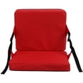thumbnail image 2 of sweethay Cojín plegable con soporte para la espalda, herramientas para acampar al aire libre en interiores, alfombrilla de asiento de poliéster carpas Rojo sweethay OD027491-01, 2 of 6