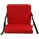 thumbnail image 1 of Eigraketly Cojín plegable con soporte para la espalda, herramientas para acampar al aire libre en interiores, asiento de canoa multicolor, Kayak, pesca, carpas Rojo Eigraketly OD027491-01, 1 of 6