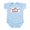 Sky Blue, variant on CafePress - Bastille Day Infant Bodysuit - Baby Light Bodysuit, Size Newborn - 24 Months