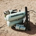 thumbnail image 3 of Metabo EC99SM 4 gal 2 HP Portable Twin Stack Air Compressor, 3 of 6