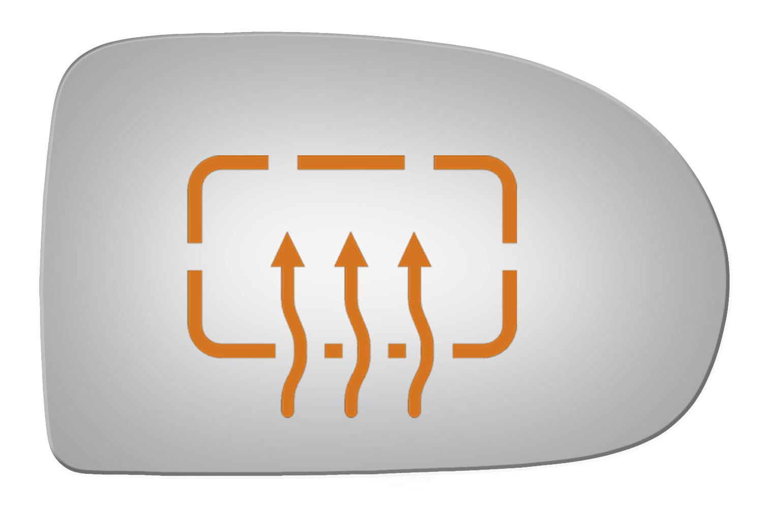 Burco Side View Mirror Replacement Glass - Clear Glass - 5285H