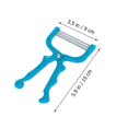 thumbnail image 2 of HLONK 3Pcs Facial Hair Remover Spring Eyebrow Face Epilator Coil Portable Hair Remover Manual Face Hair Removers Threaders Spring Threading Tool for Women Lady, 2 of 9
