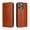 Brown, variant on TECH CIRCLE for iPhone 16 Pro Max Classic Wallet Case, Genuine Leather Magnetic Closure Book Folding Flip Leather Case with Card Holder Kickstand TPU Shockproof Protective Phone Cover,Black