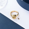 thumbnail image 4 of Rudder Stainless Steel Men's Ring Keepsake Cremation Jewelry for Ashes Holder Memorial Urn Ring, 4 of 6