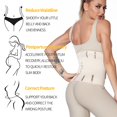 thumbnail image 6 of SEXYWG Waist Trainer for Women Weight Loss Steel Boned Belt, 6 of 6