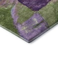 thumbnail image 3 of Addison Rugs Mayfield Premium Machine Washable Transitional Abstract Purple Rectangle Rug, 3' x 5', 3 of 6