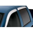 thumbnail image 2 of Auto Ventshade Rainguard 684813 Ventvisor; Design Aérodynamique; à Coller; Chrome; Acrylique; Ensemble de 4, 2 of 4