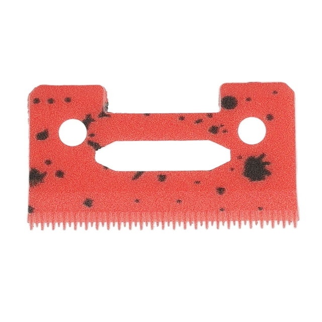 Ceramic Clipper Blade, Heat Resistance Fast Shaving Electric Trimmer Blade Incisive High Efficiency Red For Upgrade For Salon