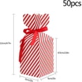 thumbnail image 2 of 50Pcs Candy Box for Favor Christmas Box Gift with 50 Ribbon, Xmas Giftbox DIY Cake Boxes Gift Party Dessert Cookie Paper Packaging, 2 of 5