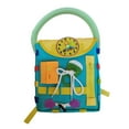 thumbnail image 3 of Mochila para niños pequeños, juguete educativo de aprendizaje temprano, aprender a atar juguetes Montessori para niños y niñas, a partir de 3 años Azul verde, 3 of 10