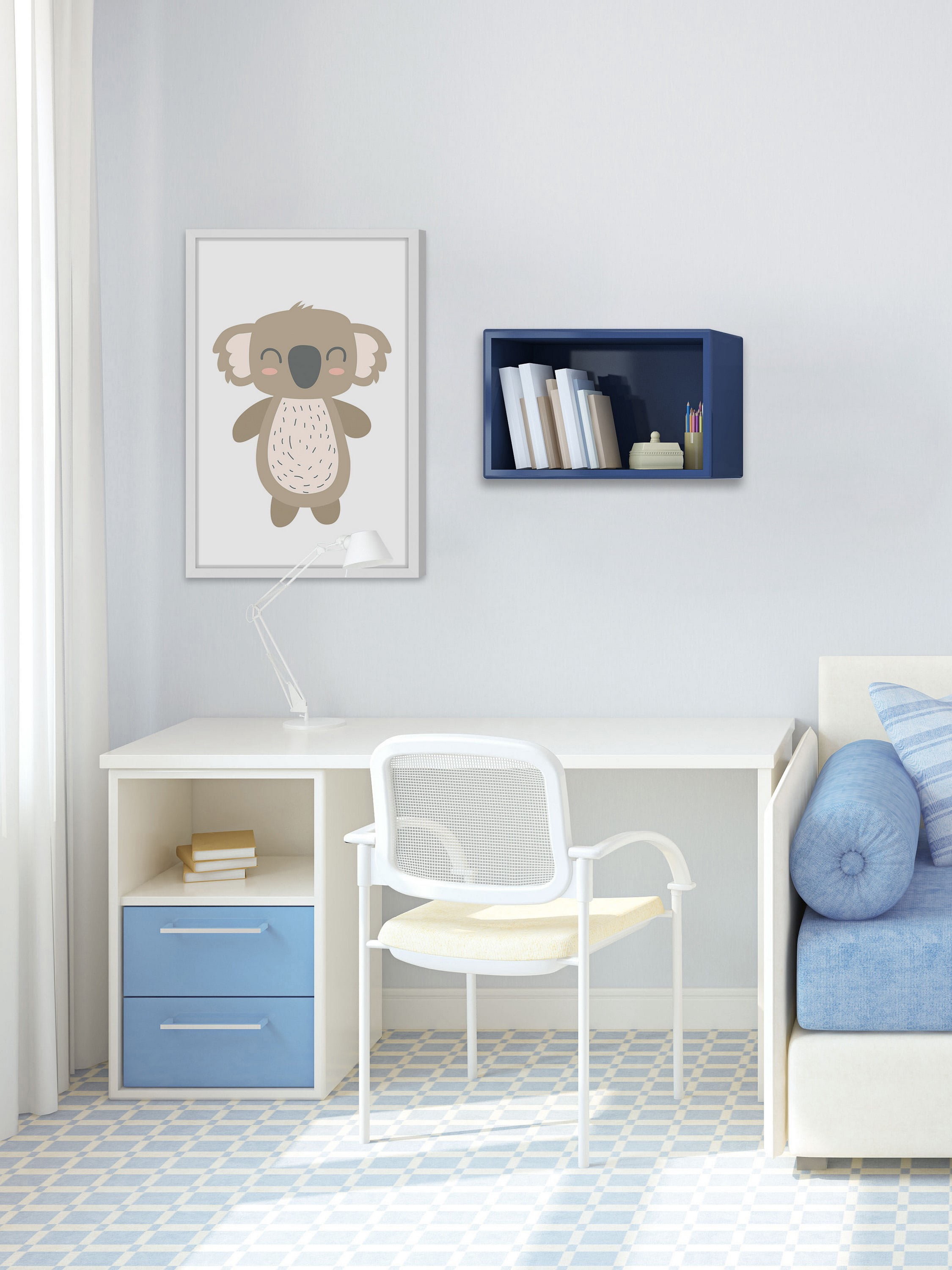 "Cheeky Koala" Framed Painting Print